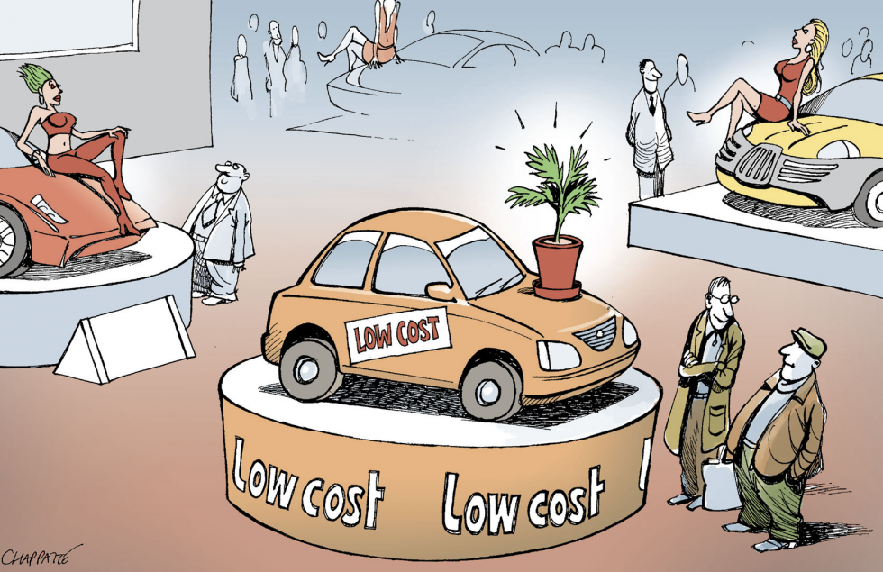  LOW-PRICED CARS by Patrick Chappatte