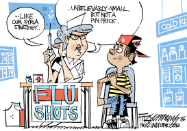 FLU SEASON by David Fitzsimmons