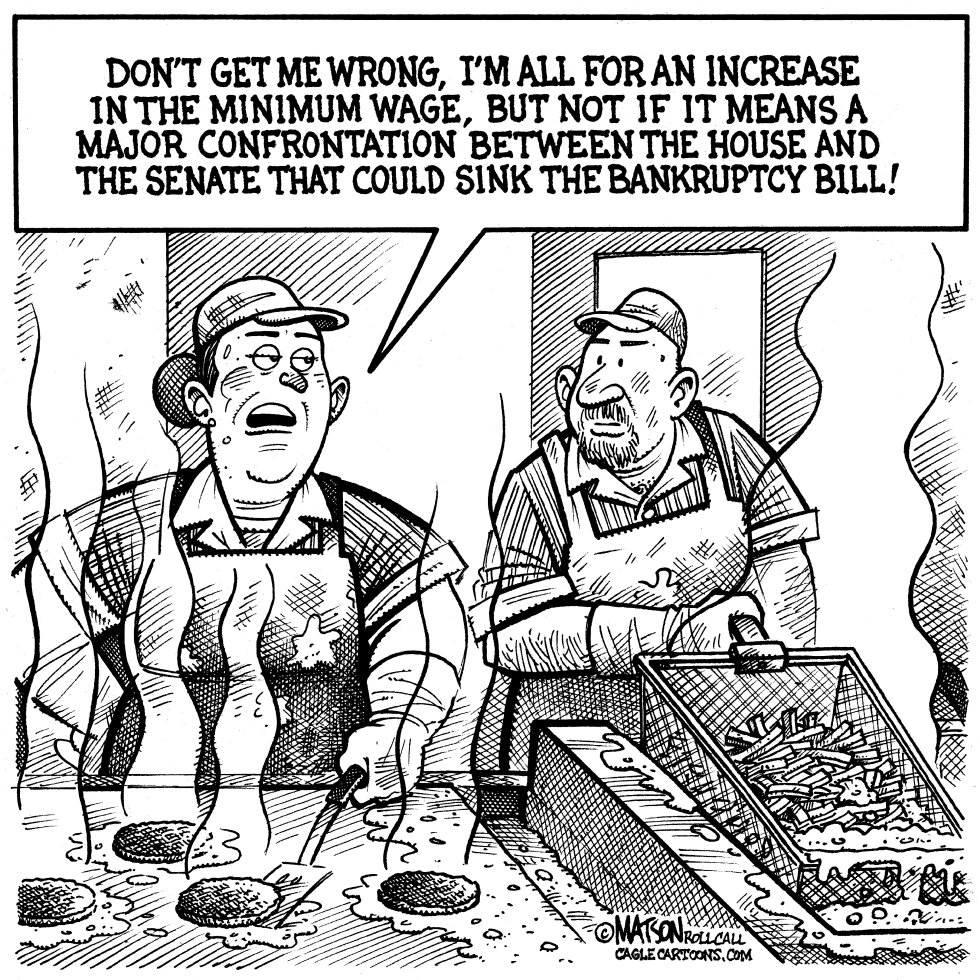  MINIMUM WAGE PUNDITS by RJ Matson