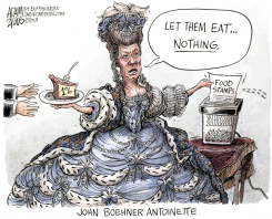 JOHN BOEHNER ANTOINETTE by Adam Zyglis