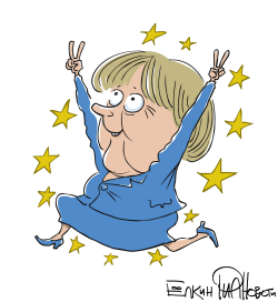 MERKEL WIN by Sergei Elkin