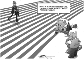 REPUBLICANS DRAW RED LINES by RJ Matson