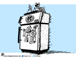 UN SPEECHES by Emad Hajjaj