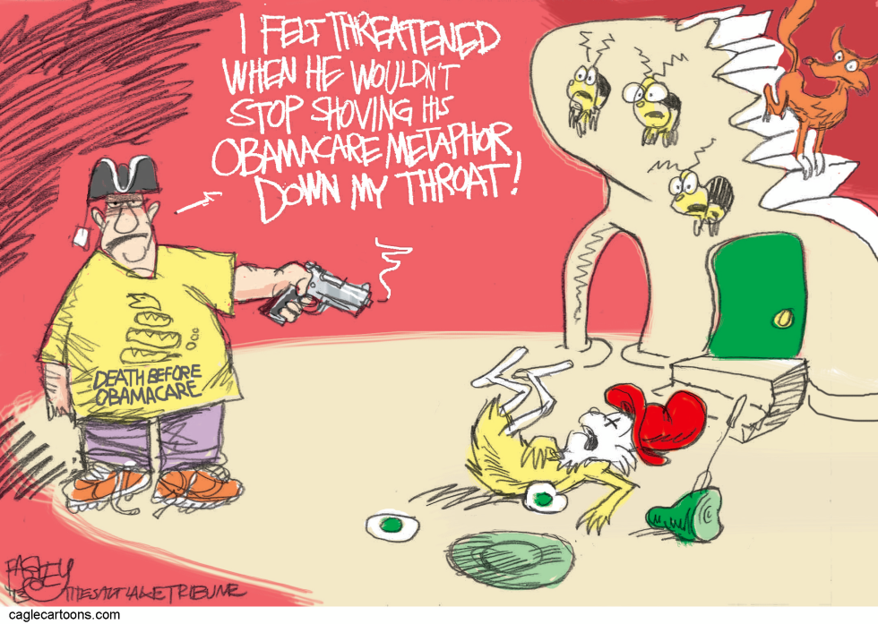  GREEN EGGS AND CRUZ by Pat Bagley