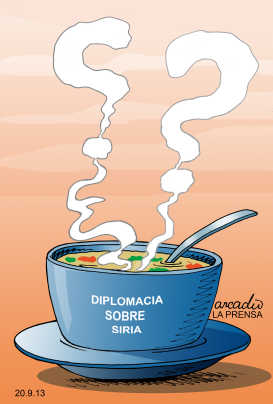 DIPLOMACIA SOBRE SIRIA by Arcadio Esquivel