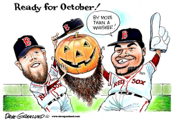 RED SOX READY by Dave Granlund