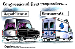 CONGRESSIONAL FIRST RESPONDERS by Dave Granlund