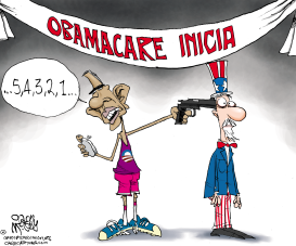 OBAMACARE INICIA  by Gary McCoy