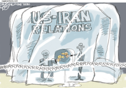 IRANIAN THAW by Pat Bagley