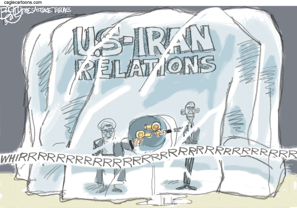  IRANIAN THAW by Pat Bagley