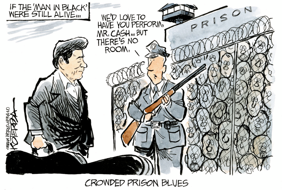  CROWDED PRISON BLUES by Jeff Koterba