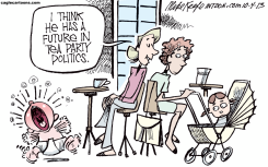 TEA PARTY POLITICS by Mike Keefe