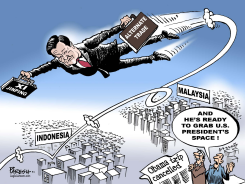 OBAMA ASIA TRIP by Paresh Nath