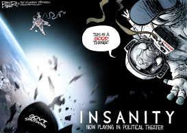 GOP GRAVITY by Nate Beeler