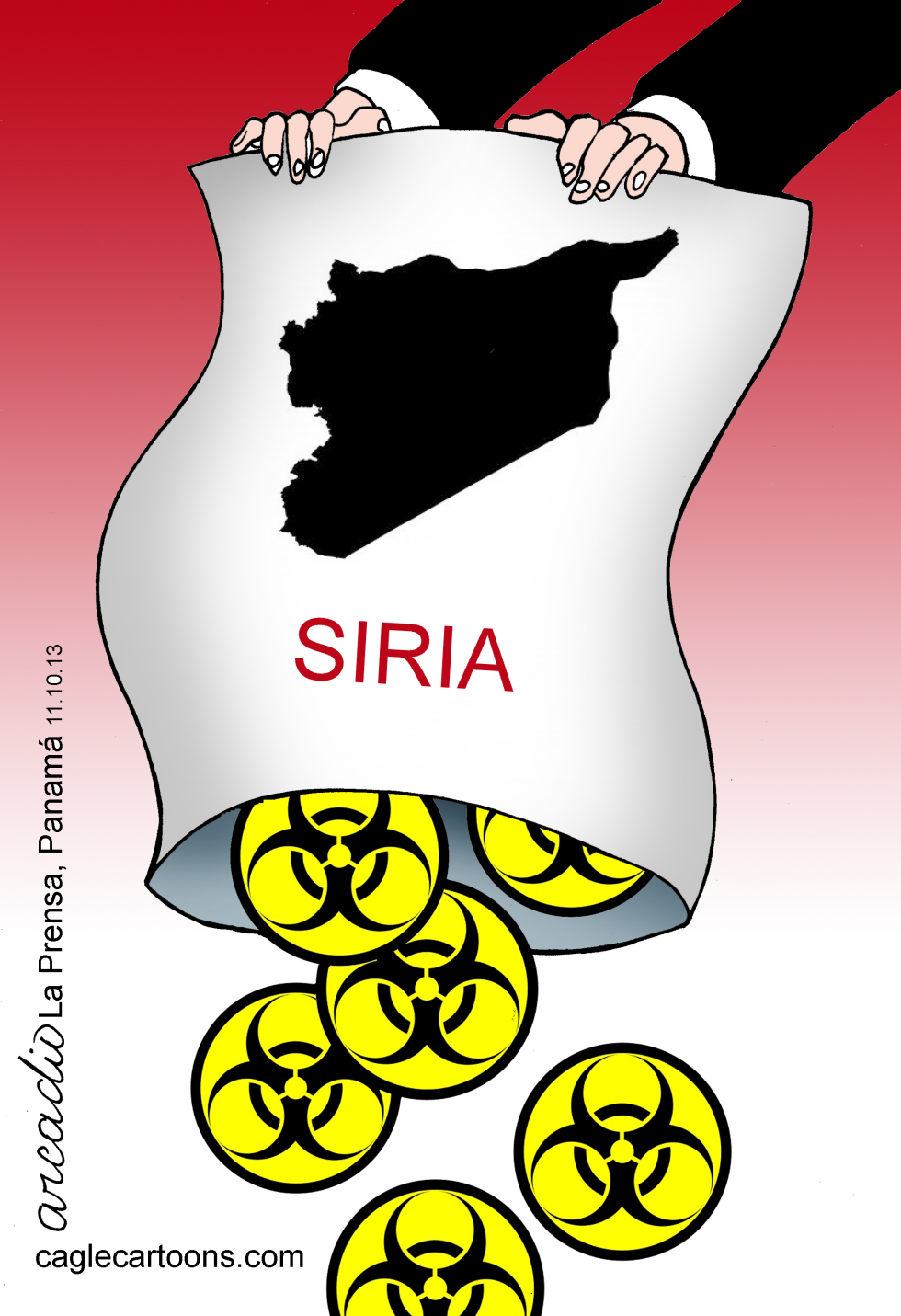  LIMPIEZA EN SIRIA by Arcadio Esquivel