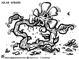 ARAB SPRING NOW by Emad Hajjaj