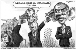 BOEHNER Y OBAMA - REUNIóN DE LAS MENTES by Taylor Jones