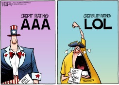 CREDIBILITY RATING by Nate Beeler