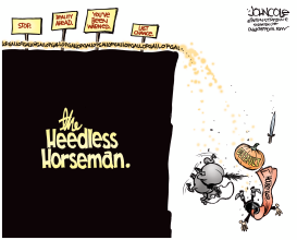 GOP HEEDLESS HORSEMAN by John Cole