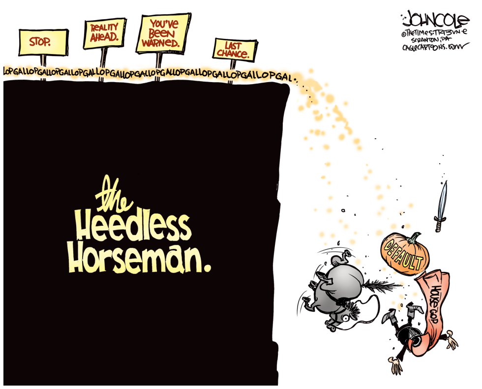  GOP HEEDLESS HORSEMAN by John Cole