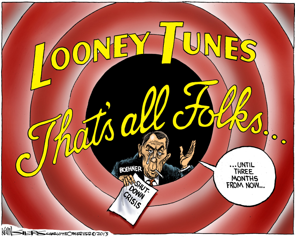  THATS ALL FOLKS by Kevin Siers