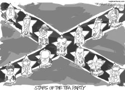 TEA PARTY HEROES by Pat Bagley