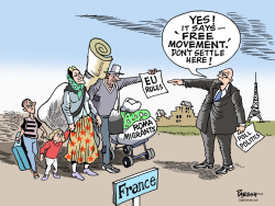 EXPELLING ROMA MIGRANTS by Paresh Nath