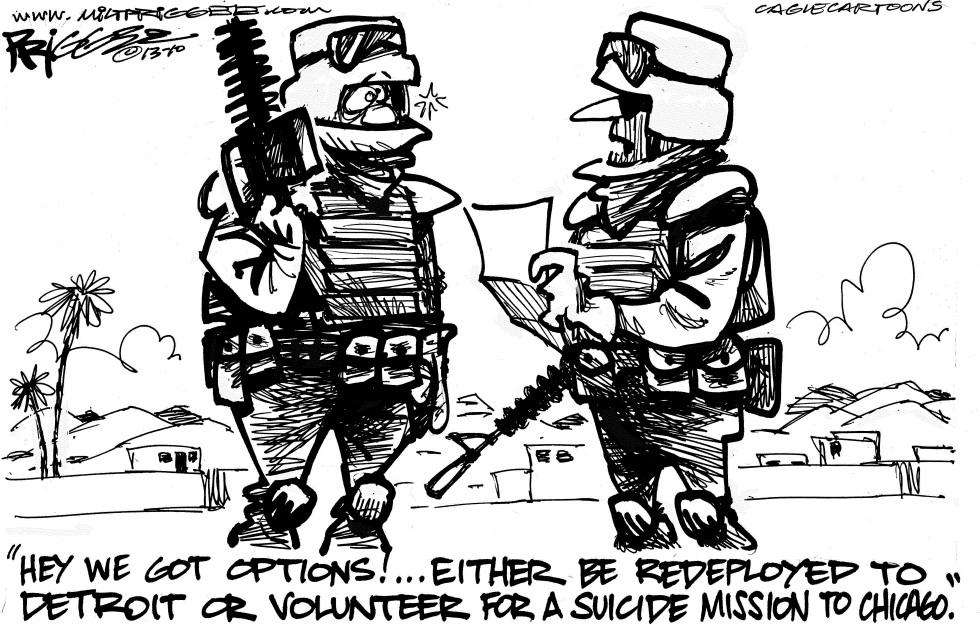  OPTIONS by Milt Priggee