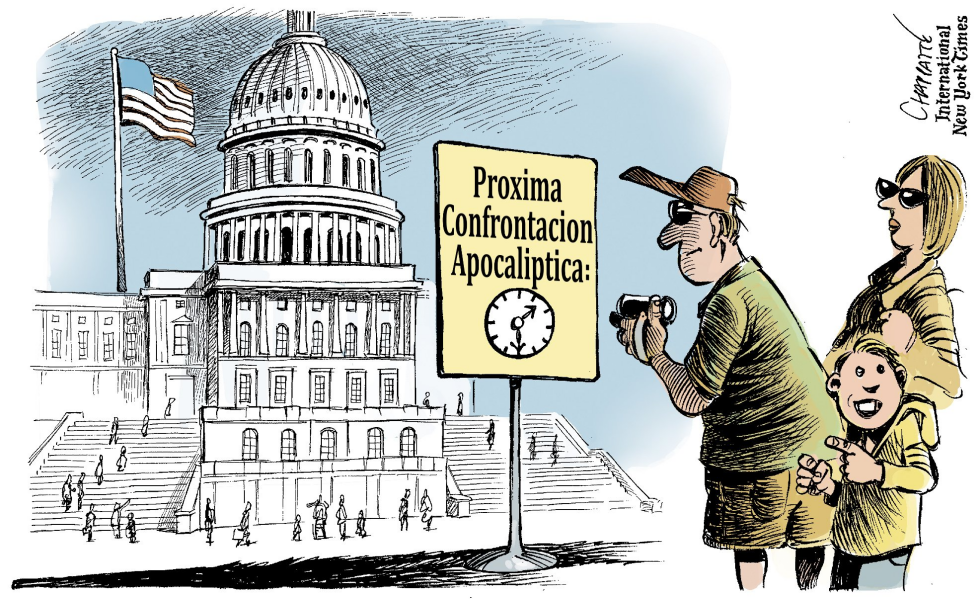  TREGUA EN WASHINGTON by Patrick Chappatte