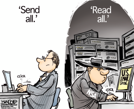 NSA EMAIL SNOOPING by John Cole