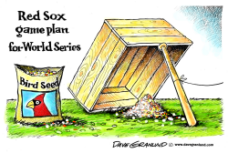 RED SOX VS CARDINALS SERIES by Dave Granlund