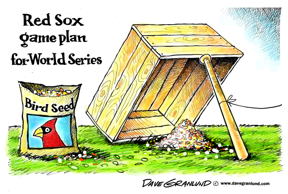  RED SOX VS CARDINALS SERIES by Dave Granlund