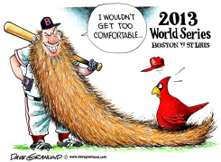 WORLD SERIES 2013 by Dave Granlund