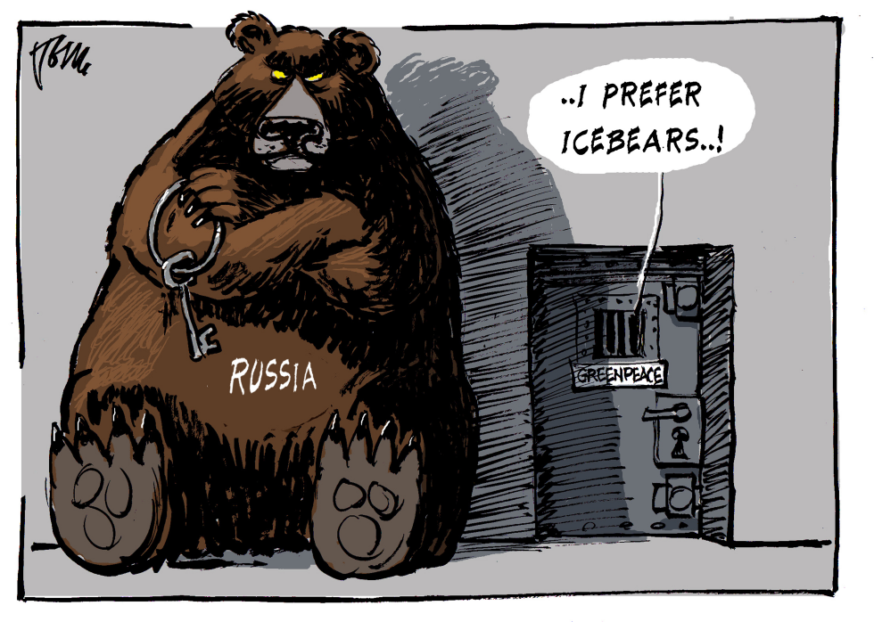  GREENPEACE AND RUSSIA by Tom Janssen