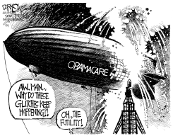 OBAMA CARE GLITCHES by John Darkow