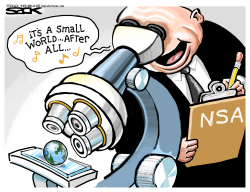 NSA  WATCH by Steve Sack