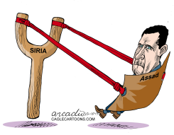 ASSAD FUERA DE SIRIA by Arcadio Esquivel