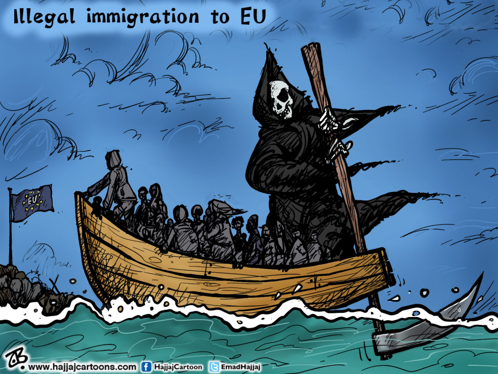  ILLEGAL IMMIGRATION TO EU by Emad Hajjaj