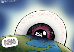 NSA SPYING by Nate Beeler