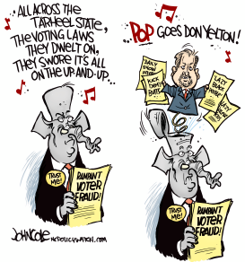 LOCAL NC DON YELTON AND THE GOP by John Cole