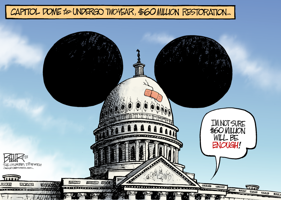  CAPITOL RESTORATION by Nate Beeler