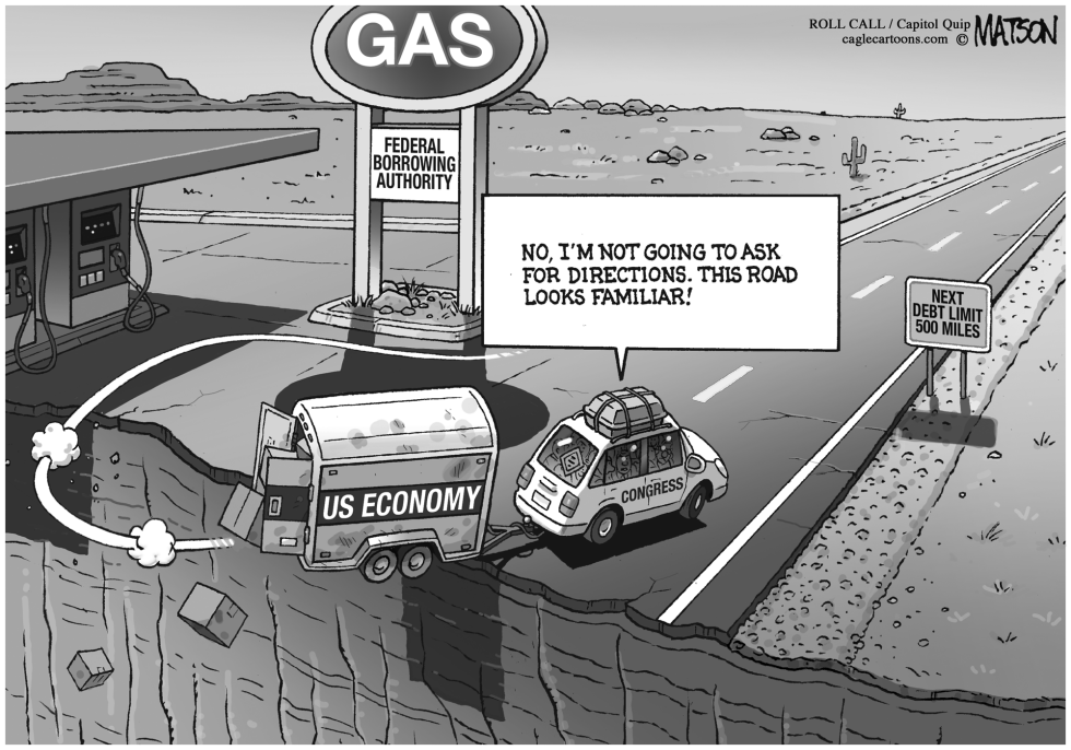  ON TO THE NEXT DEBT LIMIT by RJ Matson