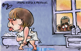 OBAMA ESPIA A MERKEL by Kap