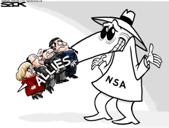 SPY VS ALLIES by Steve Sack