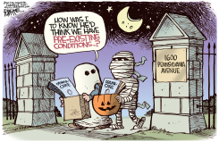 OBAMACARE HALLOWEEN by Rick McKee