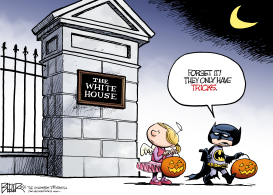 TRICK OR TREAT by Nate Beeler