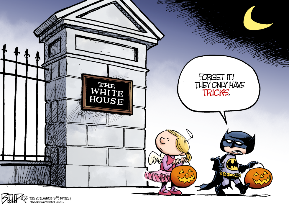  TRICK OR TREAT by Nate Beeler