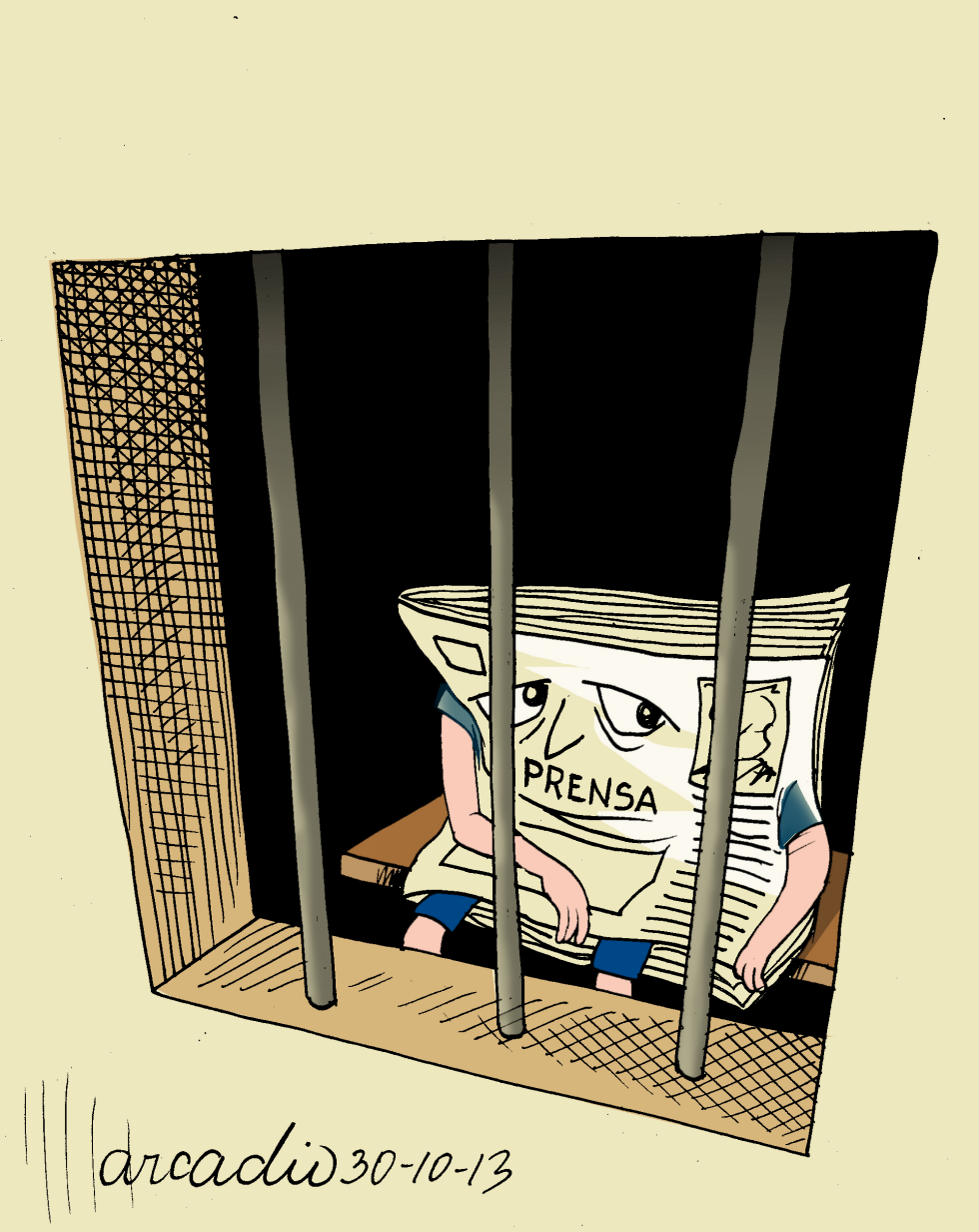  PRENSA SIN LIBERTAD DE EXPRESIóN by Arcadio Esquivel