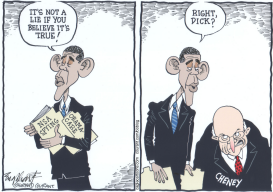 DID OBAMA LIE by Bob Englehart