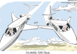 HUNTSMAN AND ROMNEY by Pat Bagley